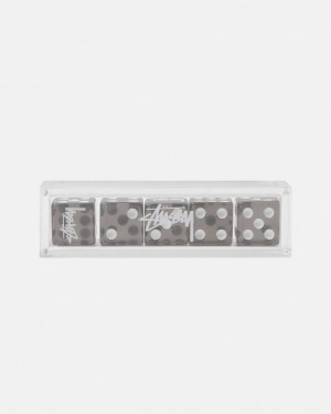 Stussy Dice Set - Home Goods Fekete | MHUHR75711