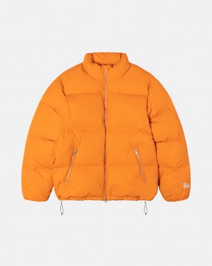 Stussy Down Puffer Nejlon - Unisex Jackets Narancssárga | ZHUMJ14035