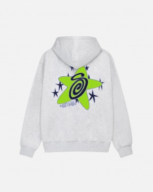 Stussy Galaxy Hoodie - Unisex Hoodies Szürke | SHUNY86440