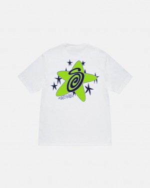 Stussy Galaxy Tee - Unisex Shortsleeve Fehér | ZHUMJ60495