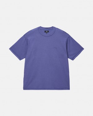 Stussy Lazy Tee - Unisex Longsleeve Mélykék | PHUER57861