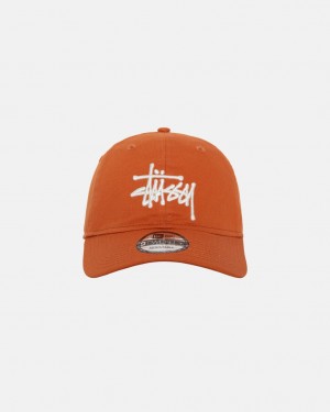 Stussy New Era 9Twenty Basic Strapback - Unisex Narancssárga | PHUQX41310