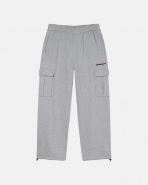 Stussy Sport Cargo Fleece Pant - Men&s Pants Szürke | AHUDF15731