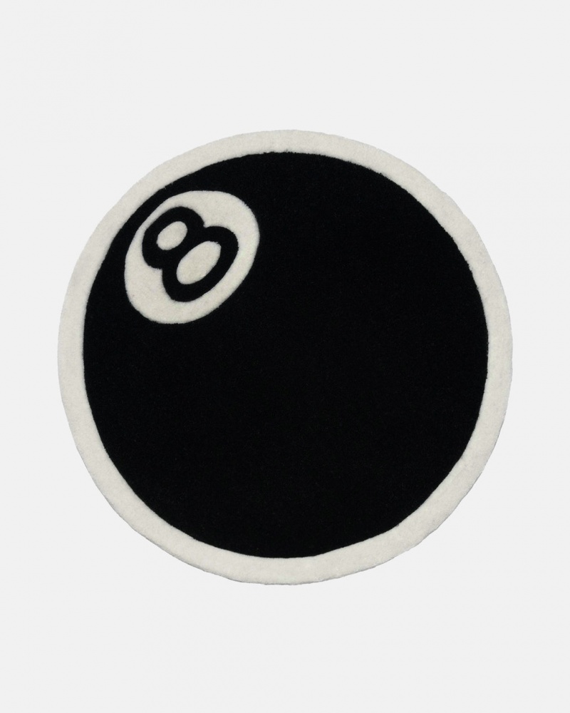 Stussy 8-Ball Rug - Home Goods Fekete | SHUVO66582