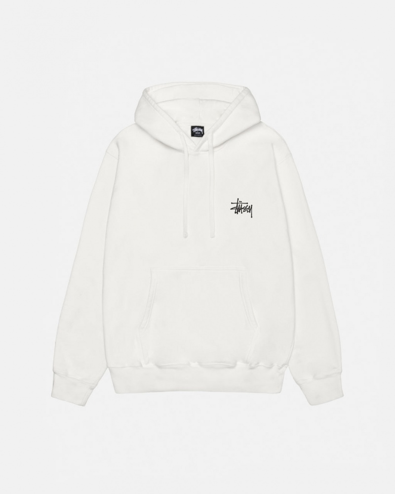 Stussy Basic Stussy Hoodie Pigment Dyed - Unisex Hoodies Bézs | HUQAV44746