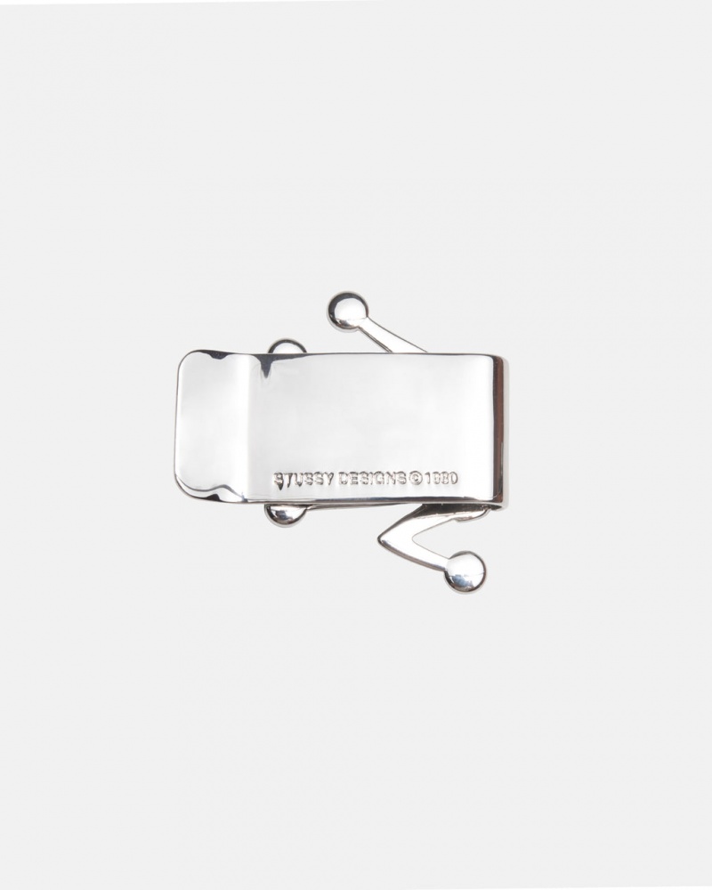 Stussy Bent Crown Money Clip - Novelty Home Titán | HUXMI82138