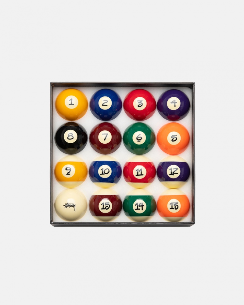 Stussy Billiard Balls - Home Goods Színes | HUQAV56863