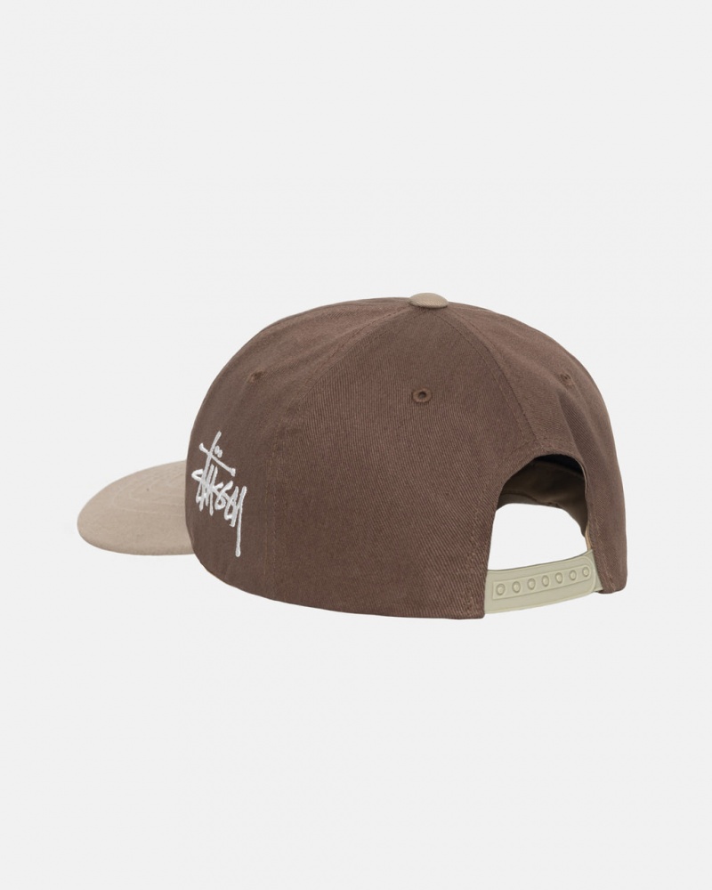 Stussy Chenille S Low Pro Cap - Unisex Barna | HUCIF88658