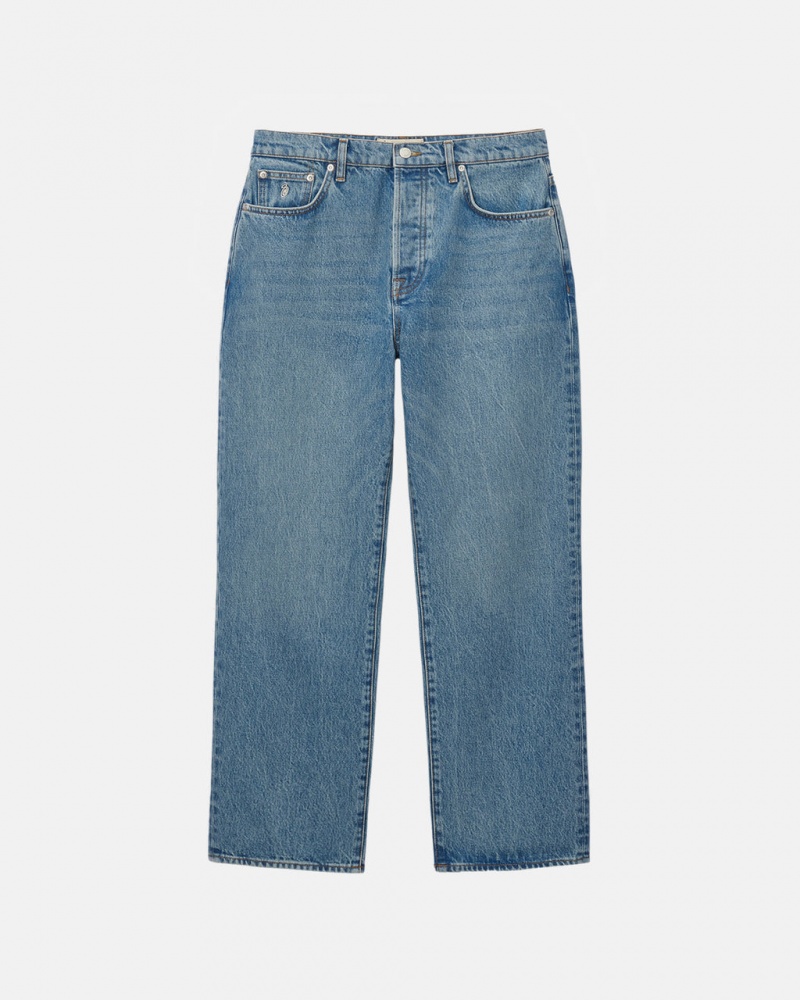 Stussy Classic Jean Denim - Unisex Denim Kék | HUXMI97005