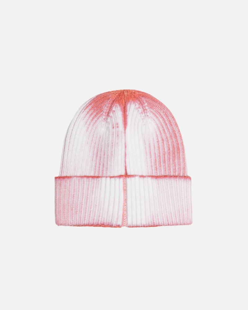 Stussy Cuff Beanie Workgear Spray - Unisex Narancssárga | HUNZX85827