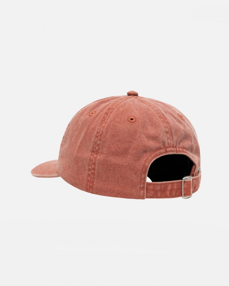 Stussy Low Pro Basic Washed Strapback - Unisex Barna | HUNEJ87141