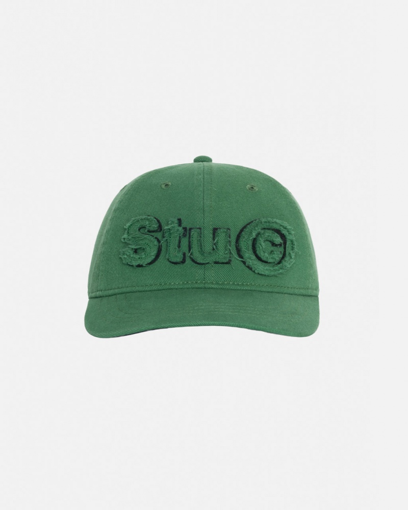 Stussy Low Pro Copyright Applique Strapback - Unisex Zöld | THUWZ96290