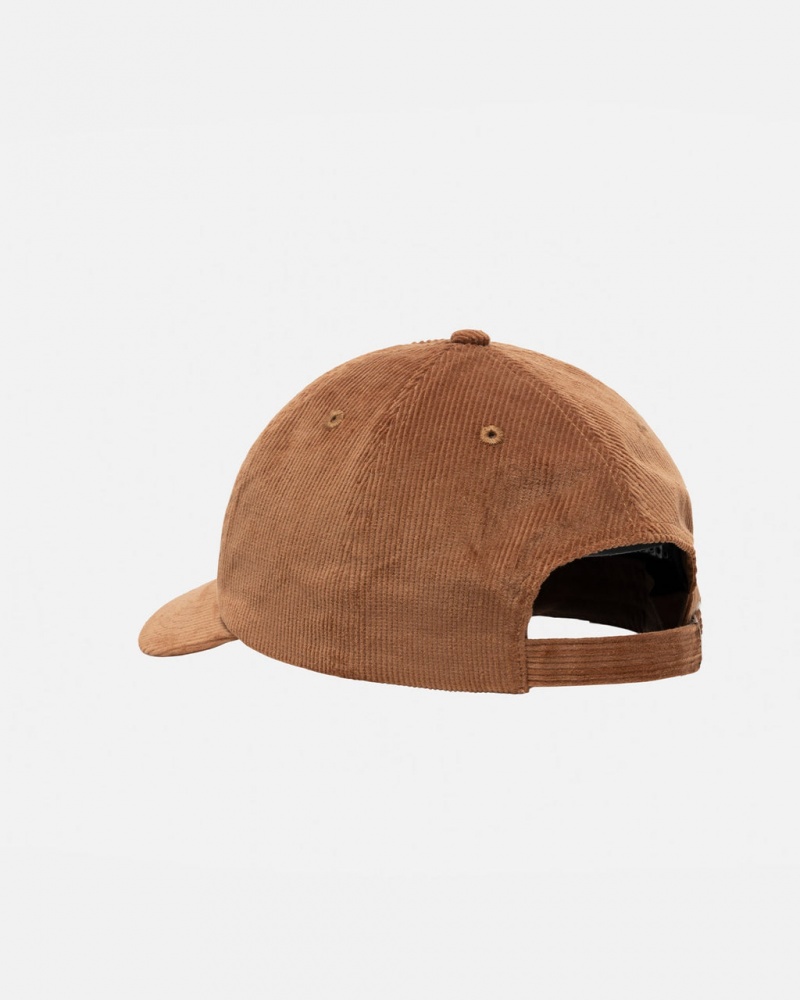 Stussy Mid-Depth Sport Arch Strapback - Unisex Barna | FHUHY21640