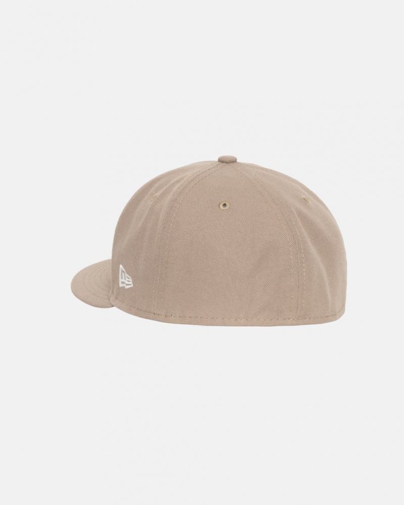 Stussy New Era 59Fifty Authentic - Unisex Khaki | HUQAV32528