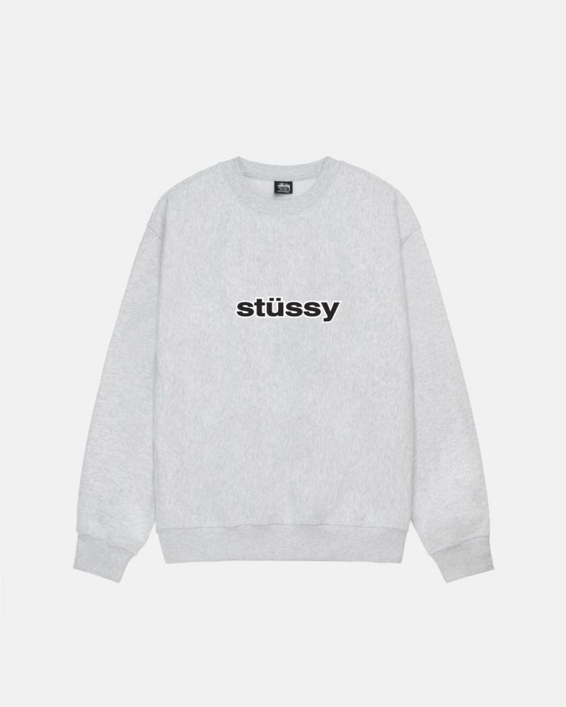 Stussy SS-Link Crew - Unisex Hoodies Szürke | AHUWC65777