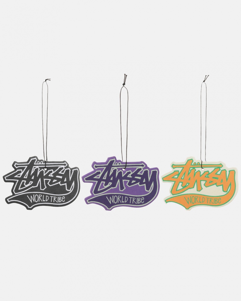 Stussy Slugger Logo Air Freshener Pack - Home Goods Színes | HUEAH14825