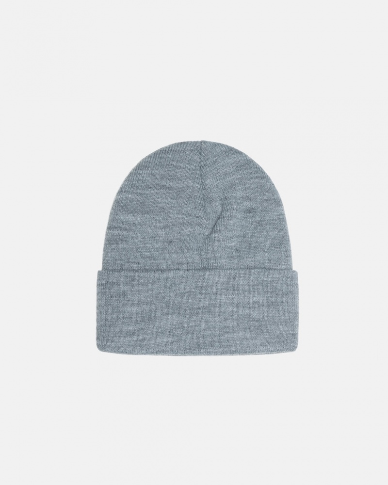 Stussy Stock Cuff Beanie - Unisex Szürke | HUXMI98338