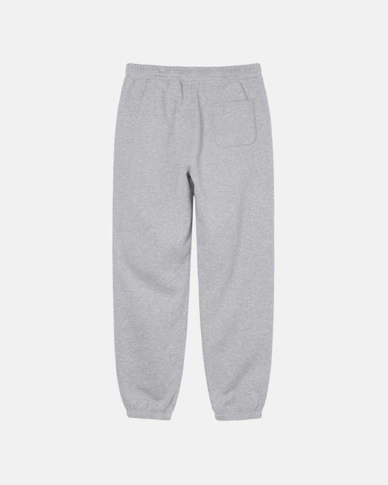 Stussy Stock Logo Sweatpant - Unisex Pants Szürke | HUQAV83153