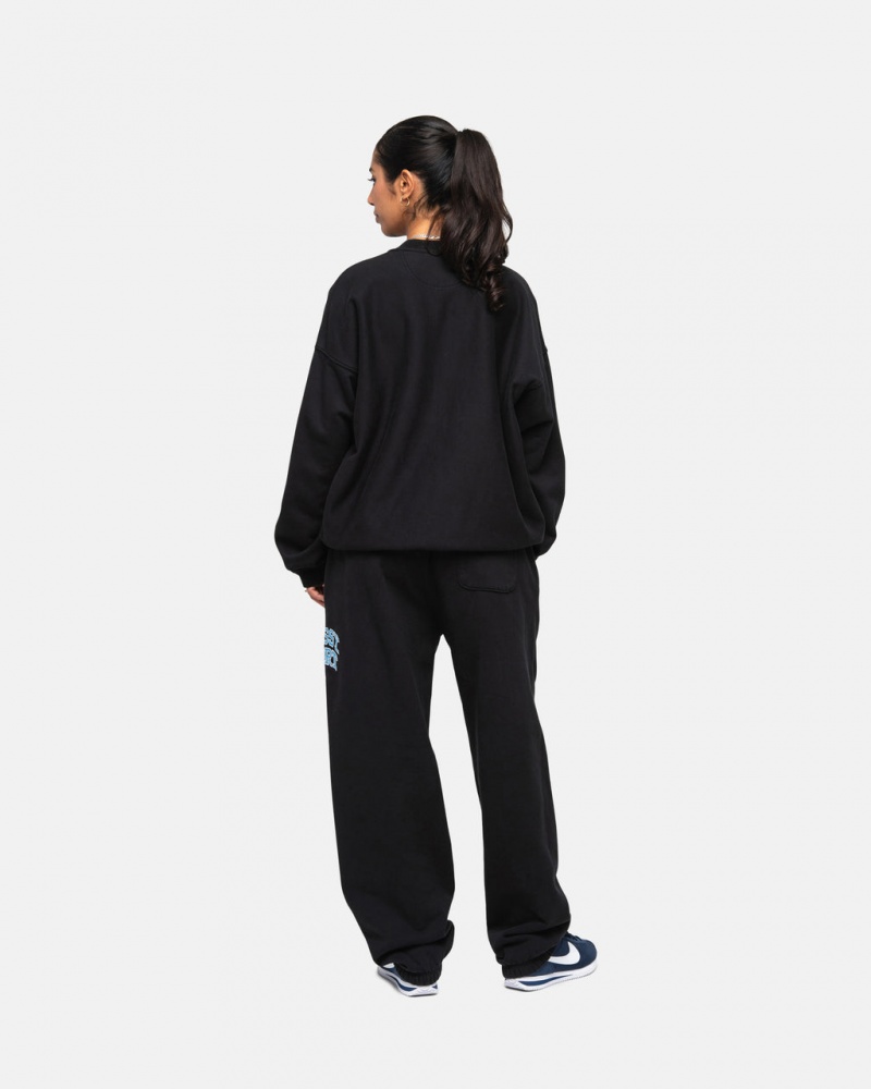 Stussy Stüssy Sport Sweatpant - Unisex Jeans Pants Fekete | HUNEJ10988