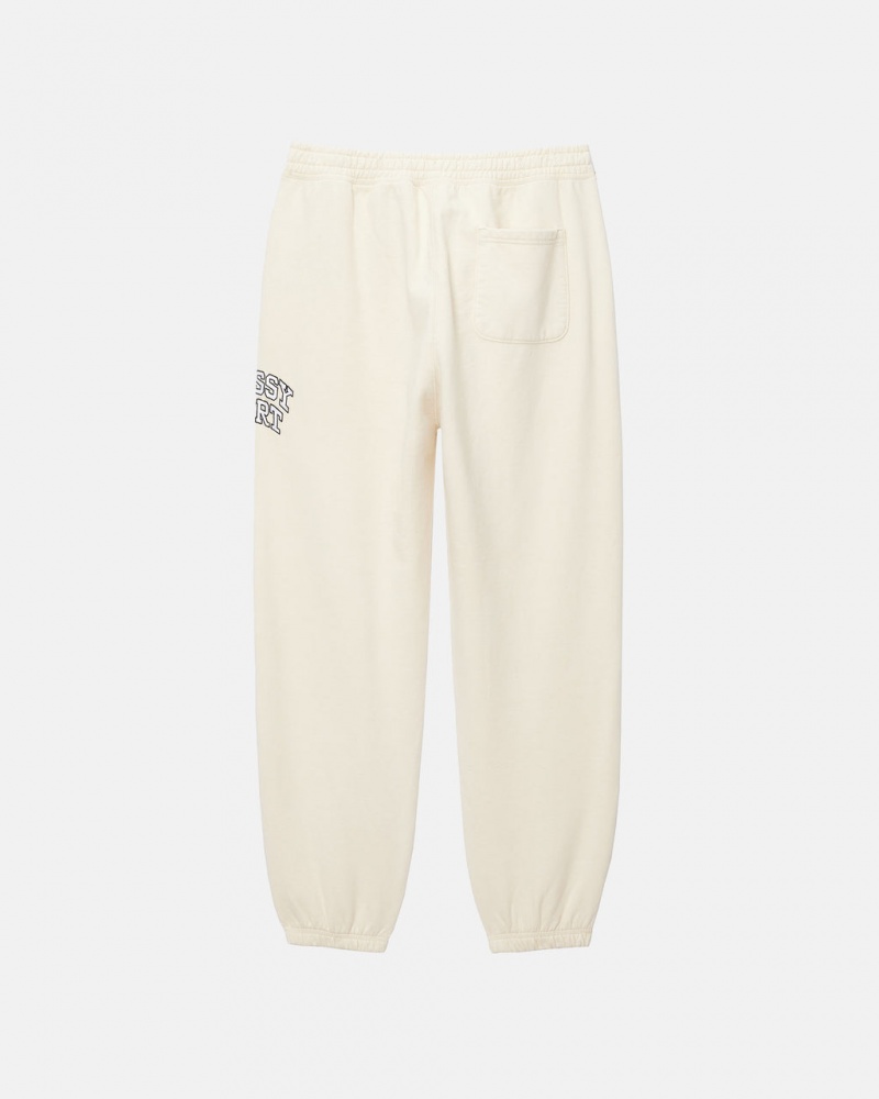 Stussy Stüssy Sport Sweatpant - Unisex Jeans Pants Fehér | HUXBR39329