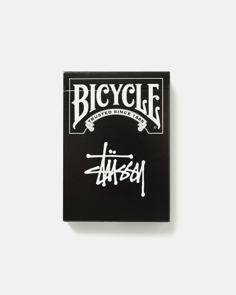 Stussy Stussy Playing Cards - Home Goods Fekete | HUEAH62250