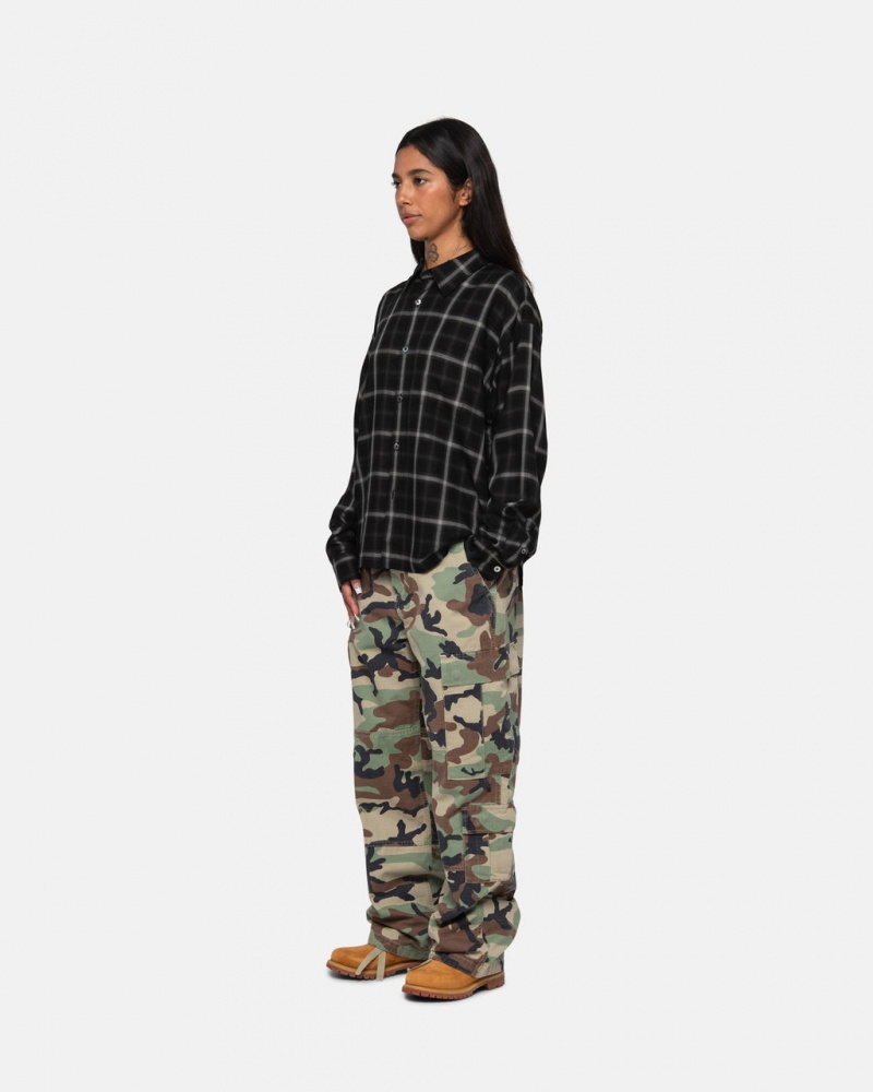 Stussy Surplus Cargo Ripstop - Unisex Jeans Pants Camo | HUIIZ77836