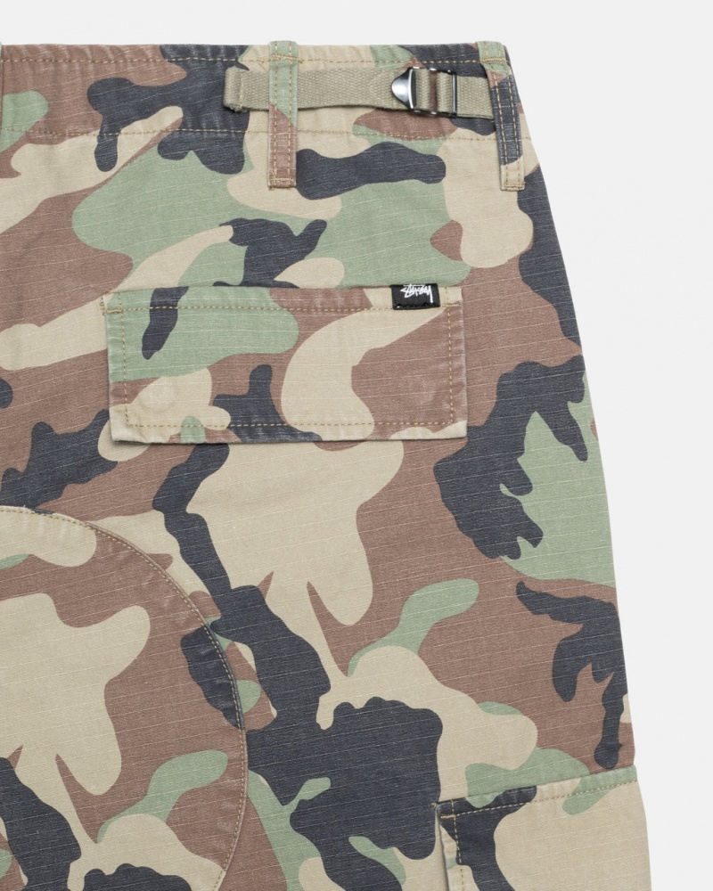 Stussy Surplus Cargo Ripstop - Unisex Jeans Pants Camo | HUIIZ77836