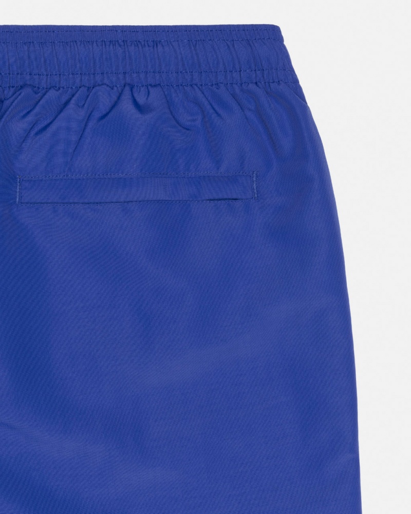 Stussy Vizi Rövid Big Basic - Unisex Shorts Trunks Királykék | PHUER95418