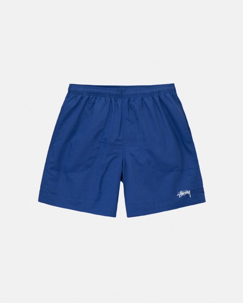 Stussy Vizi Rövid Stock - Unisex Shorts Trunks Mélykék | HUZPD34628