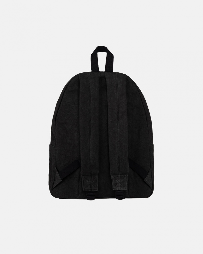 Stussy Vászon Backpack - Unisex Bags Fekete | SHUNY97042