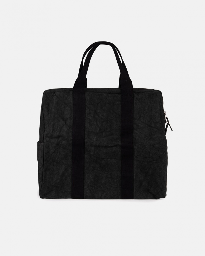 Stussy Vászon Flight Bag - Unisex Bags Fekete | HUCIF90905