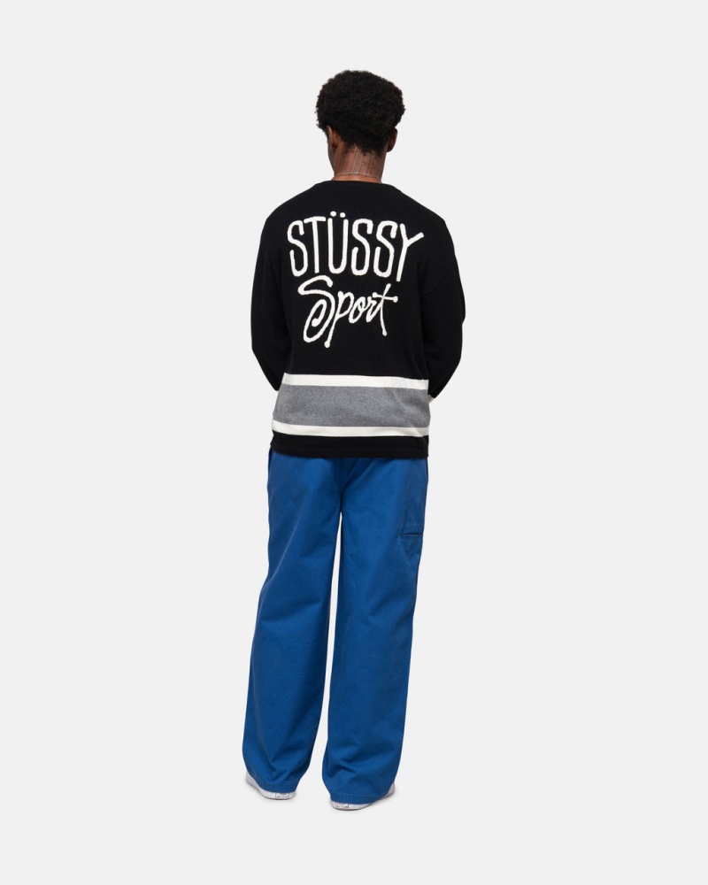 Stussy Workgear Trouser Twill - Unisex Jeans Pants Királykék | XHUBH55397