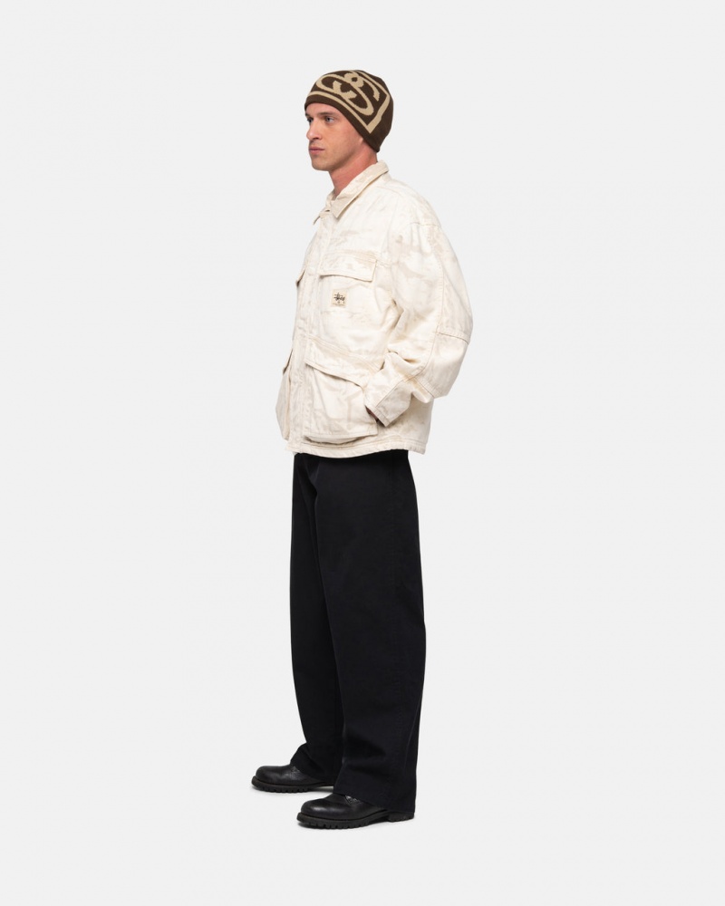 Stussy Workgear Trouser Twill - Unisex Pants Fekete | ZHUNQ57017