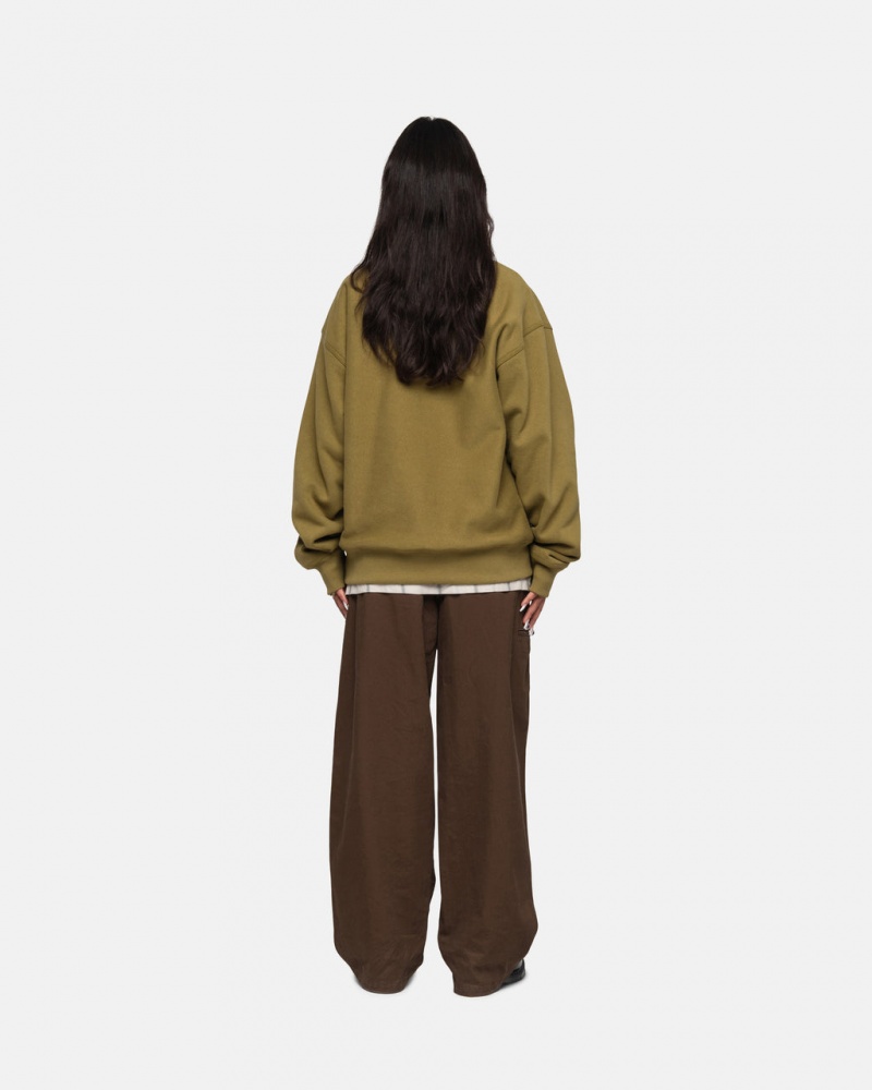 Stussy Workgear Trouser Twill - Unisex Pants Barna | HUEGJ58011